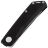Нож Real Steel Luna Phantom Flipper Double Detent Ball satin сталь D2 рукоять Black G10 (7008BS)