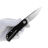 Нож Real Steel Luna Phantom Flipper Double Detent Ball satin сталь D2 рукоять Black G10 (7008BS)