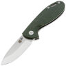 Нож Kristal Zaponka cталь D2 Satin рукоять Deep Green Micarta