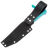 Нож 7 Ножей Йети Гибрид конвекс сталь N690 рукоять Tiffany G10
