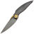Нож Rike Knife Predator DLC сталь M390 рукоять DLC Titanium