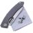Нож Maxace Black Mirror stonewash сталь M390 рукоять Titanium