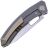 Нож Maxace Black Mirror stonewash сталь M390 рукоять Titanium