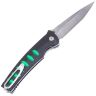 Нож Mcusta Katana Tanto сталь VG-10 San-Mai рукоять Black/Green Aluminium (MC-0044C)