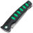 Нож Mcusta Katana Tanto сталь VG-10 San-Mai рукоять Black/Green Aluminium (MC-0044C)