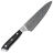 Нож кухонный TuoTown D.JS Шеф 200 сталь VG-10/Damascus рукоять Black G10