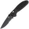 Нож Benchmade Mini Griptilian 556 Black Serrated сталь S30V рукоять Black Grivory (556SBK-S30V)