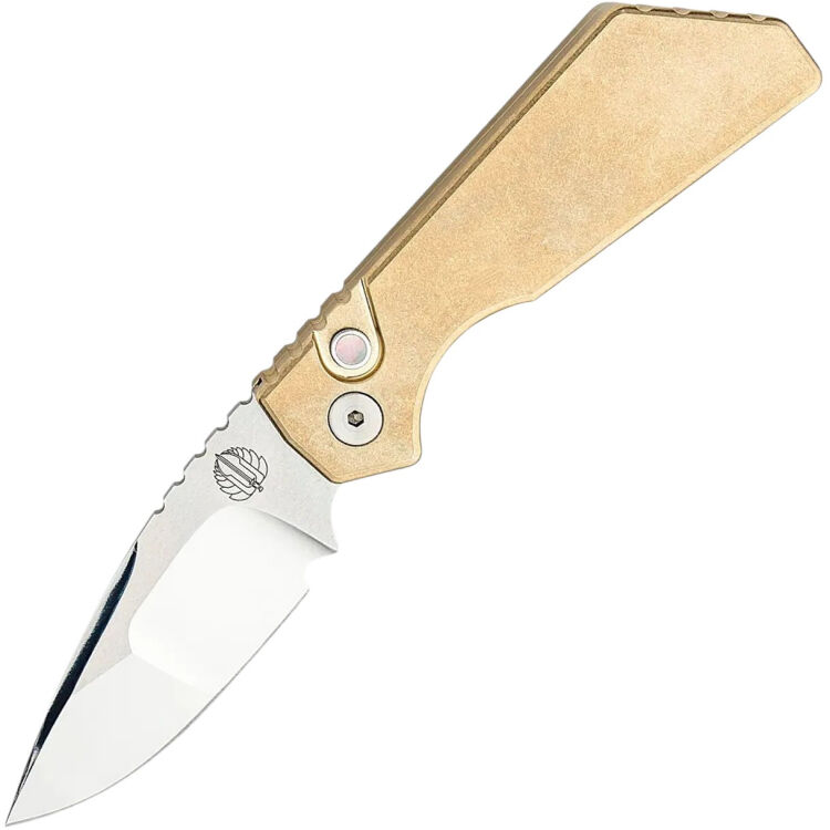 Нож Pro-Tech/Strider PT+ Compound Grind polish сталь MagnaCut рукоять Bronze Aluminium