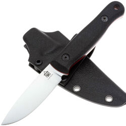 Нож Град Горький Маус конвекс сталь AUS-10Co рукоять Black G10