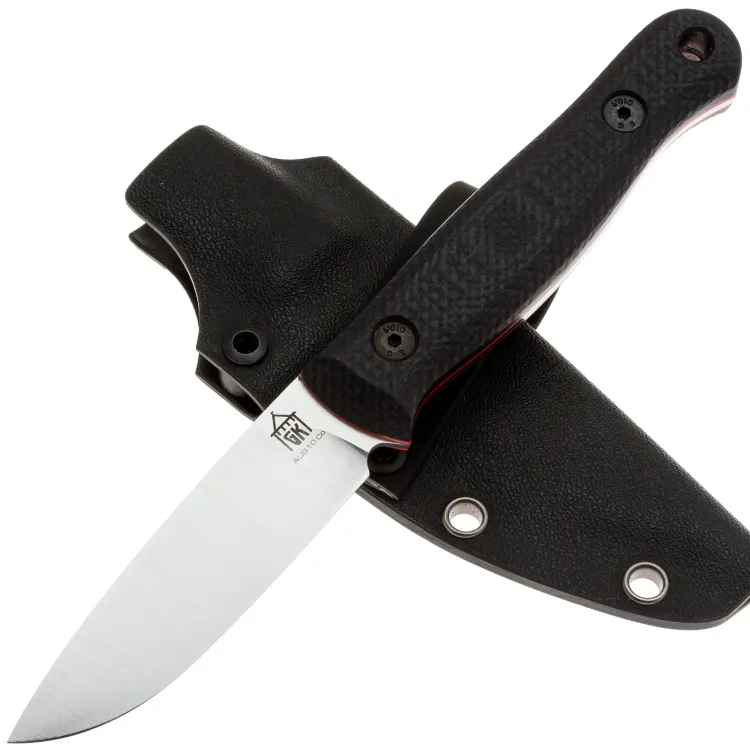 Нож Град Горький Маус сталь AUS-10Co рукоять Black G10