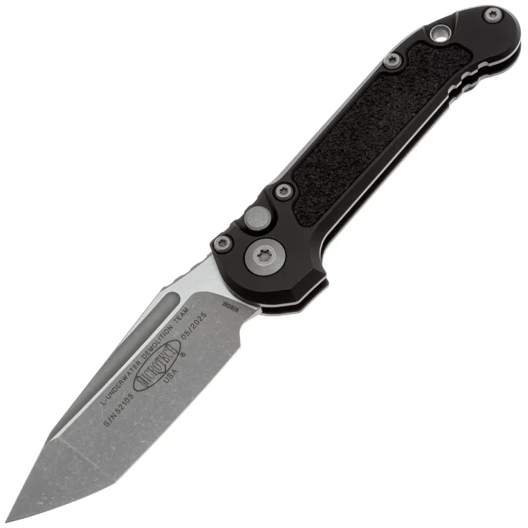 Нож Microtech LUDT Gen III T/E apocalyptic сталь M390MK рукоять Black Aluminum (1136-10AP)