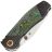 Нож Kansept Caveman stonewash сталь CPM-20CV рукоять Blackwash Titanium/Gecko Camo CF