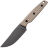 Нож Vosteed Mink destroyer gray сталь 14C28N рукоять Sand frag G10
