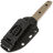 Нож Vosteed Mink destroyer gray сталь 14C28N рукоять Sand frag G10