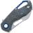 Нож MKM Isonzo Hawkbill stonewash сталь M390 рукоять Arctic Storm FatCarbon (FX03-1CA)