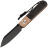 Нож Artisan Cutlery Holm PVD сталь AR-RPM9 рукоять Rose Gold Steel/Ebony Wood