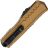 Нож Microtech Cypher II S/E Black сталь M390MK рукоять Tan Aluminium (1241-1TA)