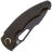 Нож Artisan Cutlery Xcellerator black сталь AR-RPM9 рукоять Black Micarta