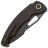 Нож Artisan Cutlery Xcellerator black сталь AR-RPM9 рукоять Black Micarta