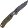 Нож Ontario RAT-1 Assisted Black сталь AUS-8 рукоять Olive Drab G10 (8871OD)