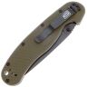 Нож Ontario RAT-1 Assisted Black сталь AUS-8 рукоять Olive Drab G10 (8871OD)