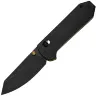 Нож CIVIVI Yonder blackwash сталь 14C28N рукоять Black Burlap Micarta (C23073B-2)