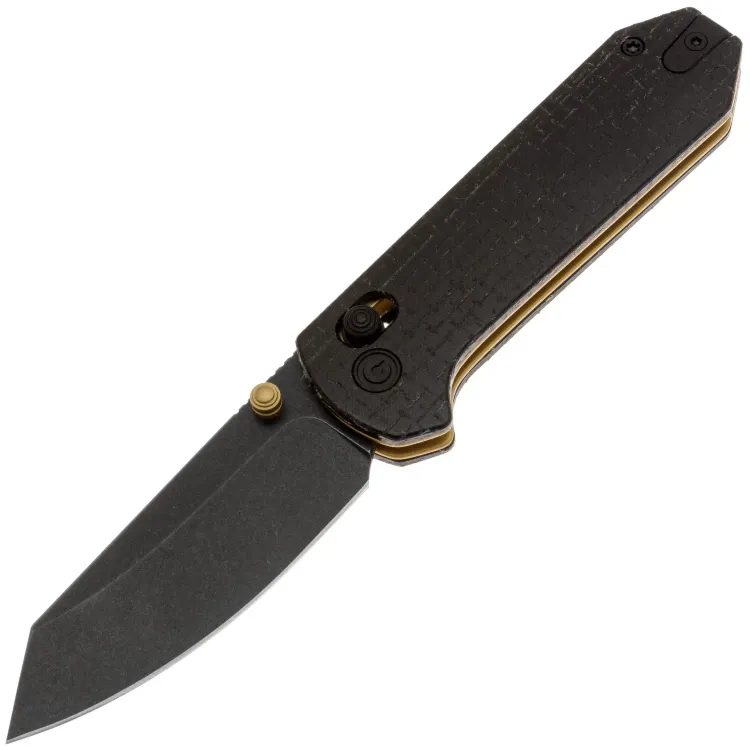 Нож CIVIVI Yonder blackwash сталь 14C28N рукоять Black Burlap Micarta (C23073B-2)