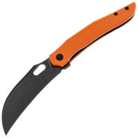 Нож Vosteed Griffin blackwash сталь 14C28N рукоять Orange G10