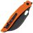 Нож Vosteed Griffin blackwash сталь 14C28N рукоять Orange G10