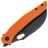 Нож Vosteed Griffin blackwash сталь 14C28N рукоять Orange G10