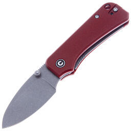 Нож CIVIVI Baby Banter сталь Nitro-V рукоять Burgundy G10 (C19068S-6)