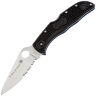 Нож Spyderco Endela Thin Blue Line сталь VG-10 рукоять Black FRN (C243FPSBKBL)