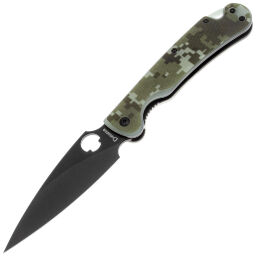 Нож Daggerr Sting DLC сталь D2 рукоять Camo G10