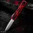 Нож Heretic Knives Colossus Recurve stonewash сталь MagnaCut рукоять Red Aluminium (H0422ARED)