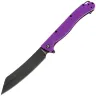 Нож Daggerr Tesak DL blackwash сталь 8Cr14MoV рукоять Purple FRN