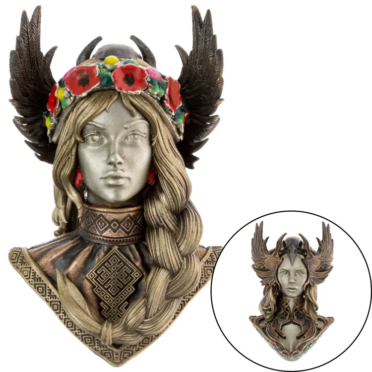 Бусина темлячная Evil Skull Славянская ведьма Limited Edition