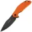 Нож Mr.Blade Wyvern blackwash сталь AUS-8 рукоять Orange FRN
