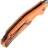 Нож Mr.Blade Wyvern blackwash сталь AUS-8 рукоять Orange FRN
