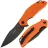 Нож Mr.Blade Wyvern blackwash сталь AUS-8 рукоять Orange FRN