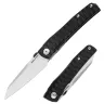 Нож Real Steel Destra stonewash сталь Nitro-V рукоять Grooved Black G10 (7222B)