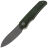 Нож Petrified Fish El Camino gray stonewash сталь N690 рукоять Green Micarta