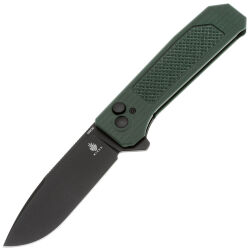 Нож Kizer Brat black сталь 154CM рукоять Olive G10