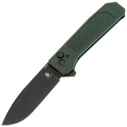 Нож Kizer Brat black сталь 154CM рукоять Olive G10