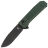 Нож Kizer Brat black сталь 154CM рукоять Olive G10