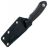 Нож Real Steel Receptor Stonewash сталь 9Cr13MoV рукоять Black G10 (3550)