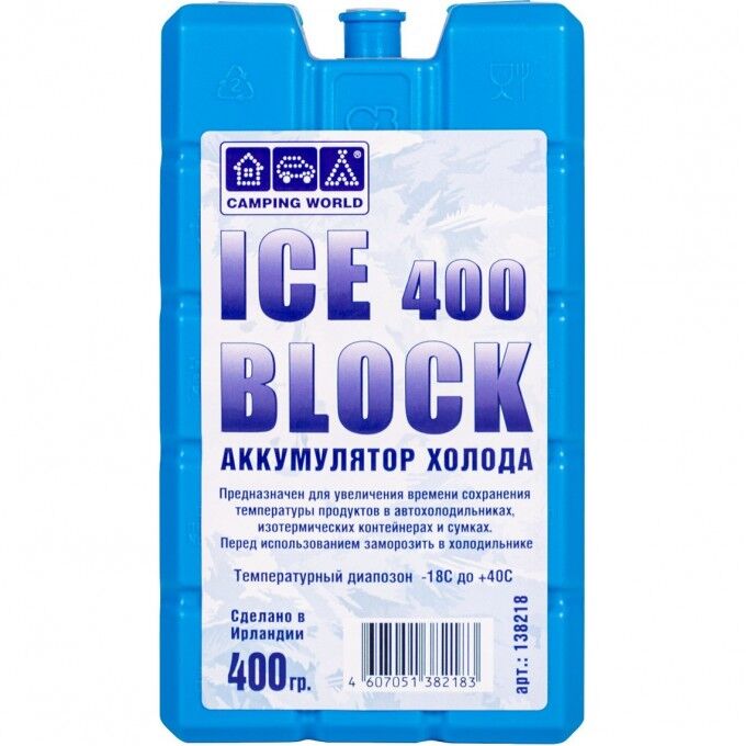 Аккумулятор холода Camping World Iceblock 400г (-20С)