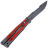 Нож Mr.Blade Madcap Blackwash сталь AUS-8 рукоять Red G10