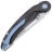 Нож Bestech Irida сталь 14C28N рукоять Black G10/CF (BG25D)