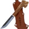 Нож Lappi Puukko Reindeer 85 V.5 сталь 80CrV2 рукоять рог оленя