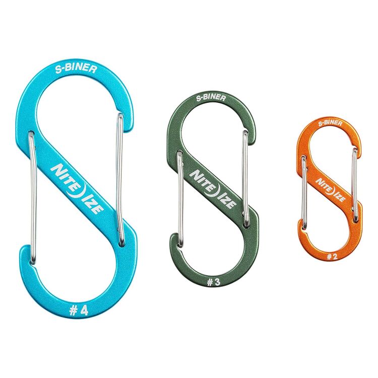 Карабин Nite Ize S-Biner Dual Carabiner #2/3/4 Assorted (SBA234-A2-R6)